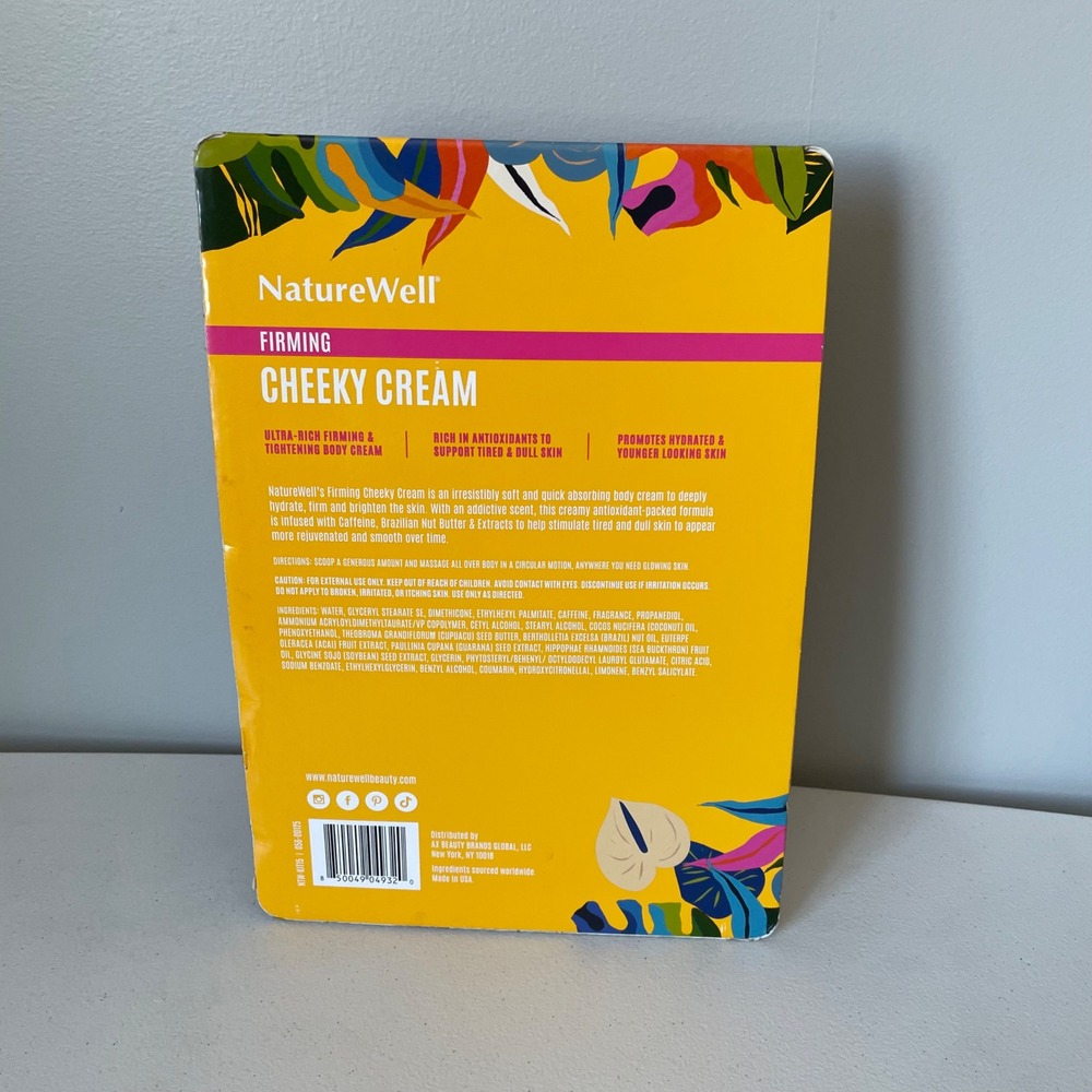 NatureWell Firming Cheeky Cream Ultra Rich Hydrating Body Lotion Twin Pack - Picture 5 of 5